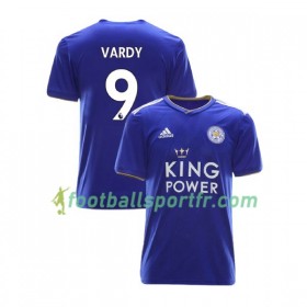 Tenue Leicester City Jamie Vardy 9 Domicile 2018-2019 Maillot de Foot